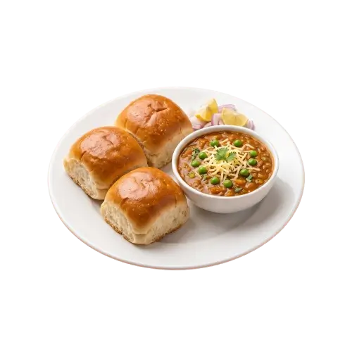 Paav Bhaji (3 Pieces)